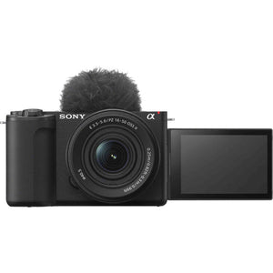 Sony Alpha ZV-E10 II Mirrorless Camera W/ 16-50mm Lens + Sony 18-105mm Lens + 64GB + More