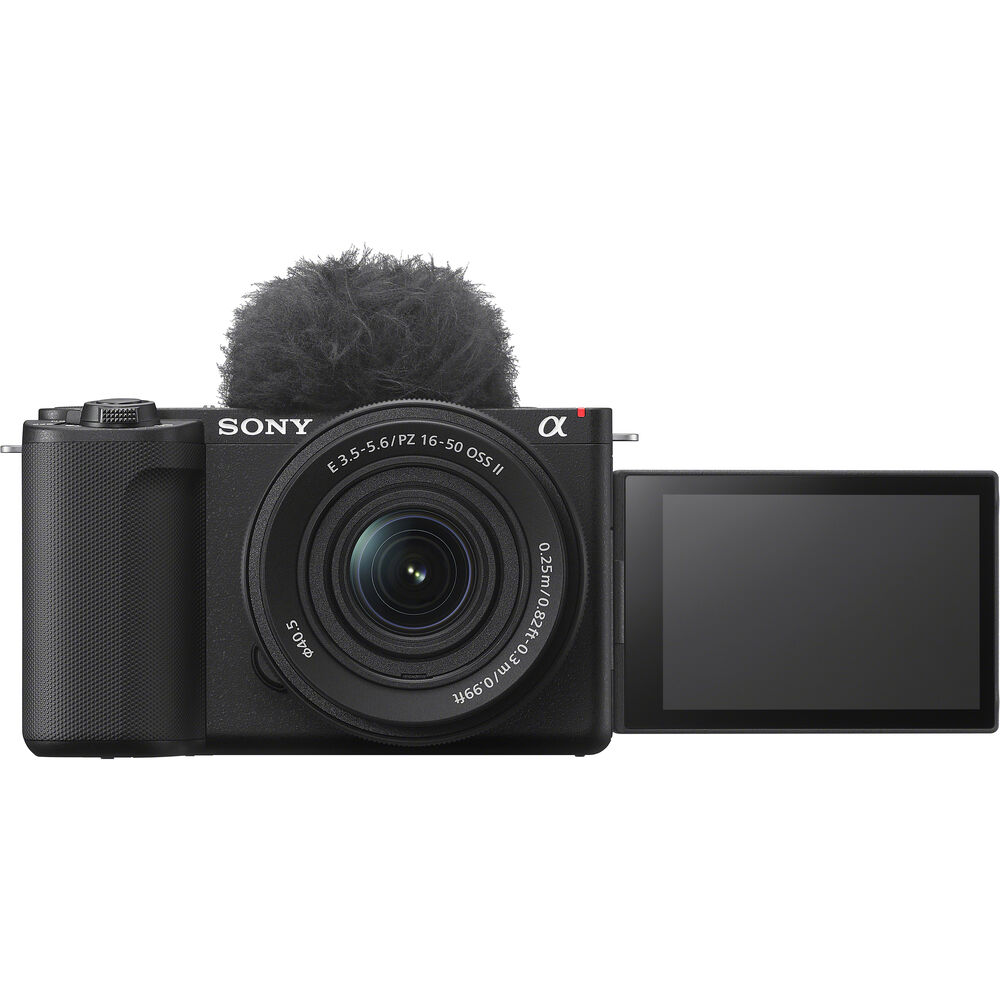Sony Alpha ZV-E10 II Mirrorless Camera with 16-50mm Lens + Sony 18-105mm Lens + More