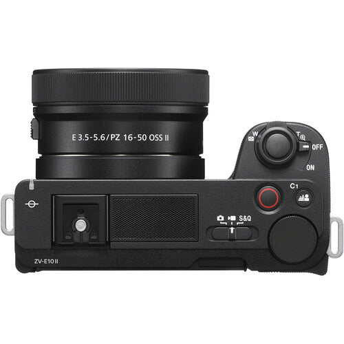Sony Alpha ZV-E10 II Mirrorless Camera W/ 16-50mm Lens + Sony 18-105mm Lens + 64GB + More