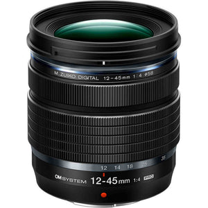 OM SYSTEM OM-5 Mark II Mirrorless Camera with 12-45mm f/4 PRO Lens Bundle + 64GB Card + Bag