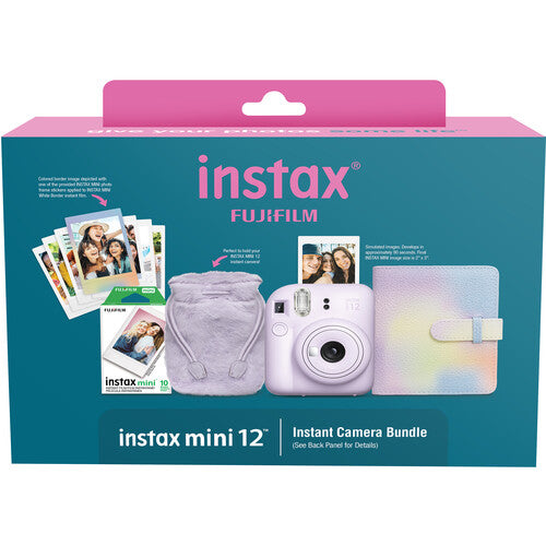 Fujifilm INSTAX Mini 12 Purple Holiday Bundle 2024