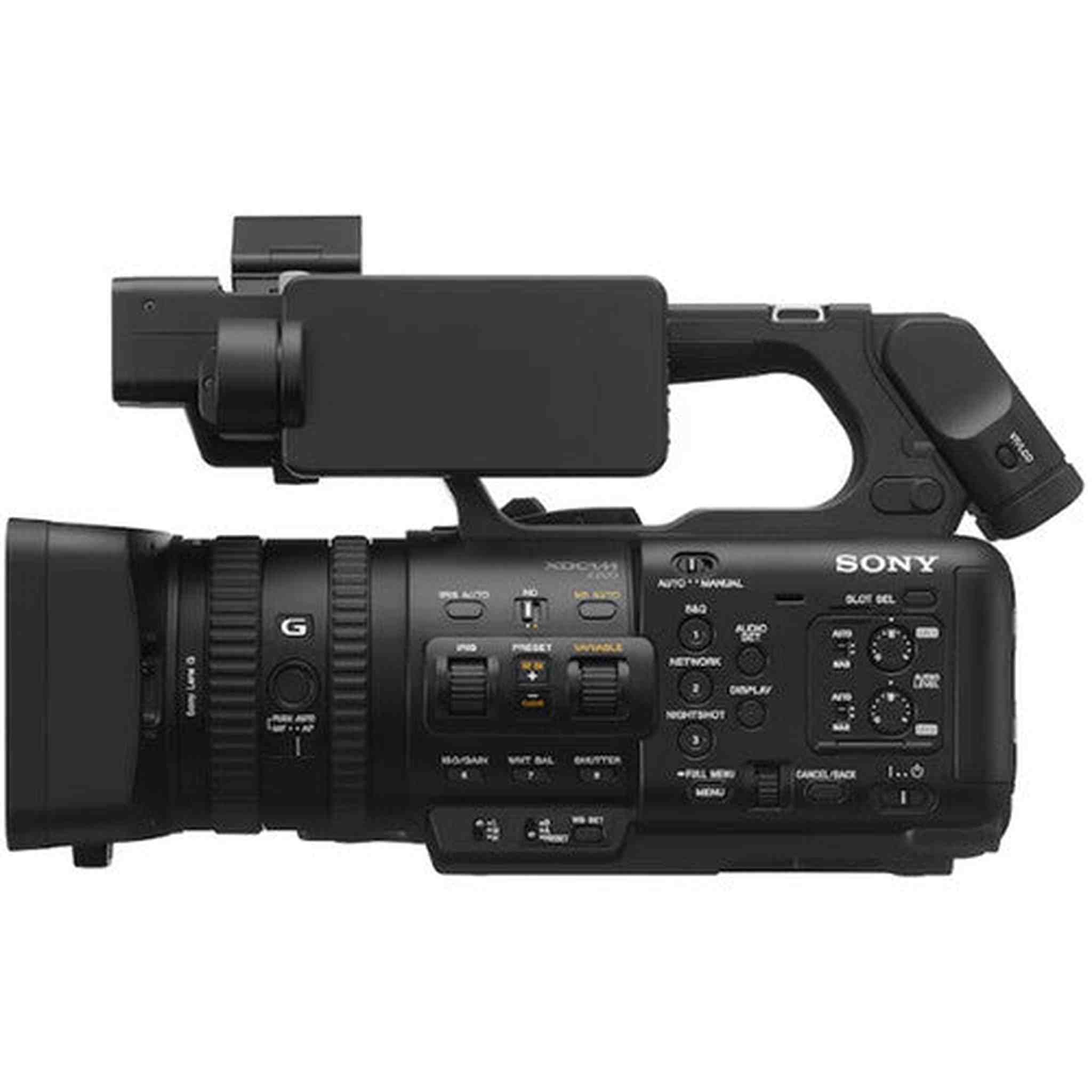 Sony PXW-Z200 XDCAM Camcorder + Sony 80GB CFexpress Card + BP-U35 Battery + More