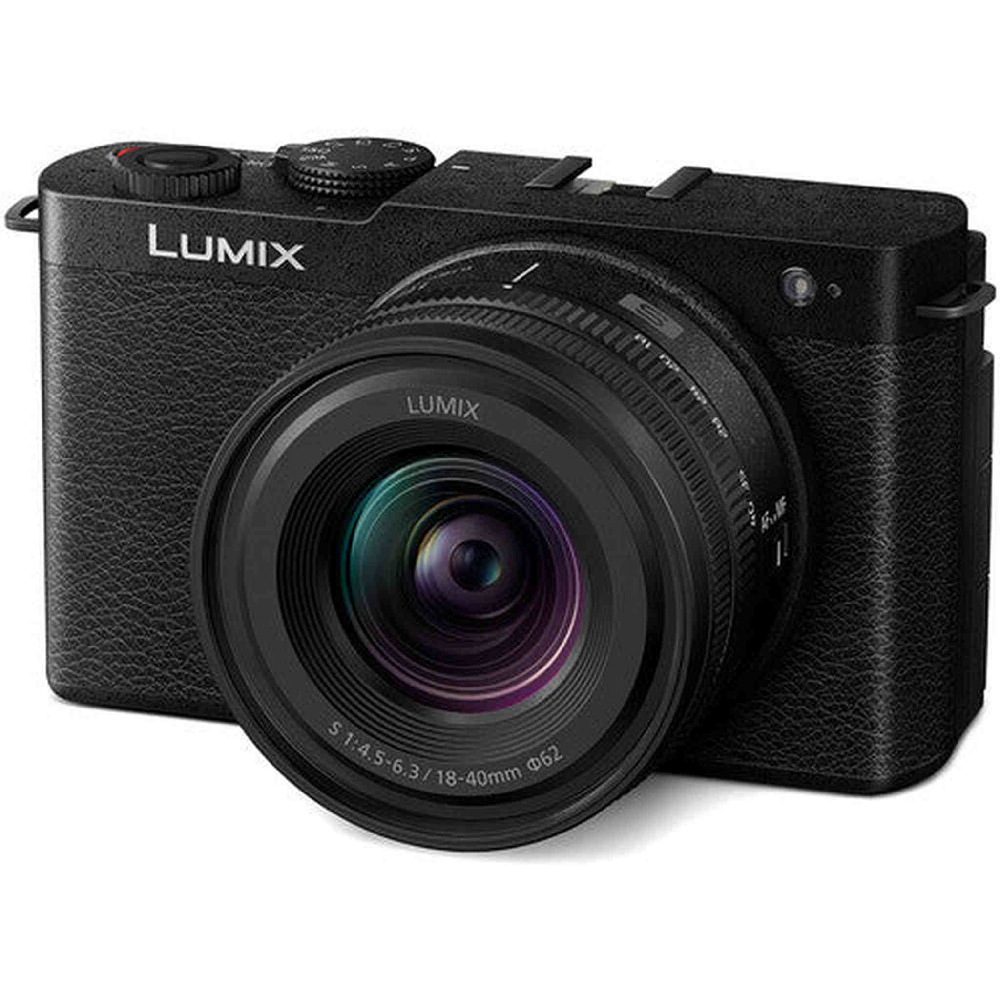 Panasonic Lumix S9 Mirrorless Camera with 18-40mm f/4.5-6.3 Lens Black + More Panasonic