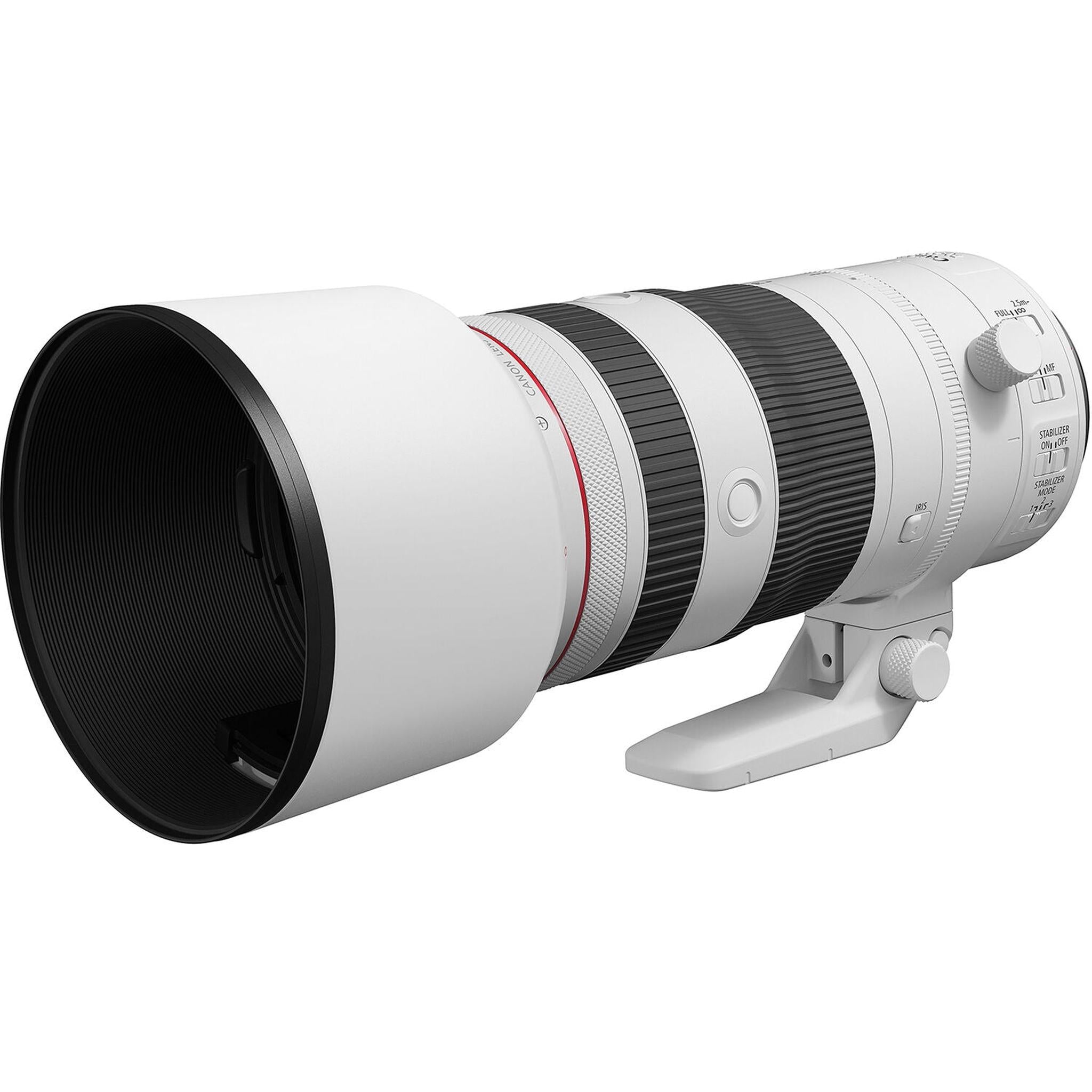 Canon RF 70-200mm f/2.8 L IS USM Z Lens 6594C002 White + Filter Kit + BackPack + More Canon