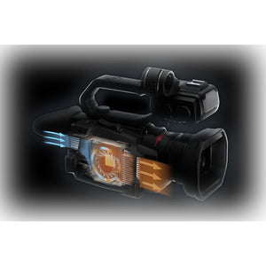 Panasonic AG-CX20 4K Professional Compact Camcorder with Rich Connectivity + 64GB Card + More