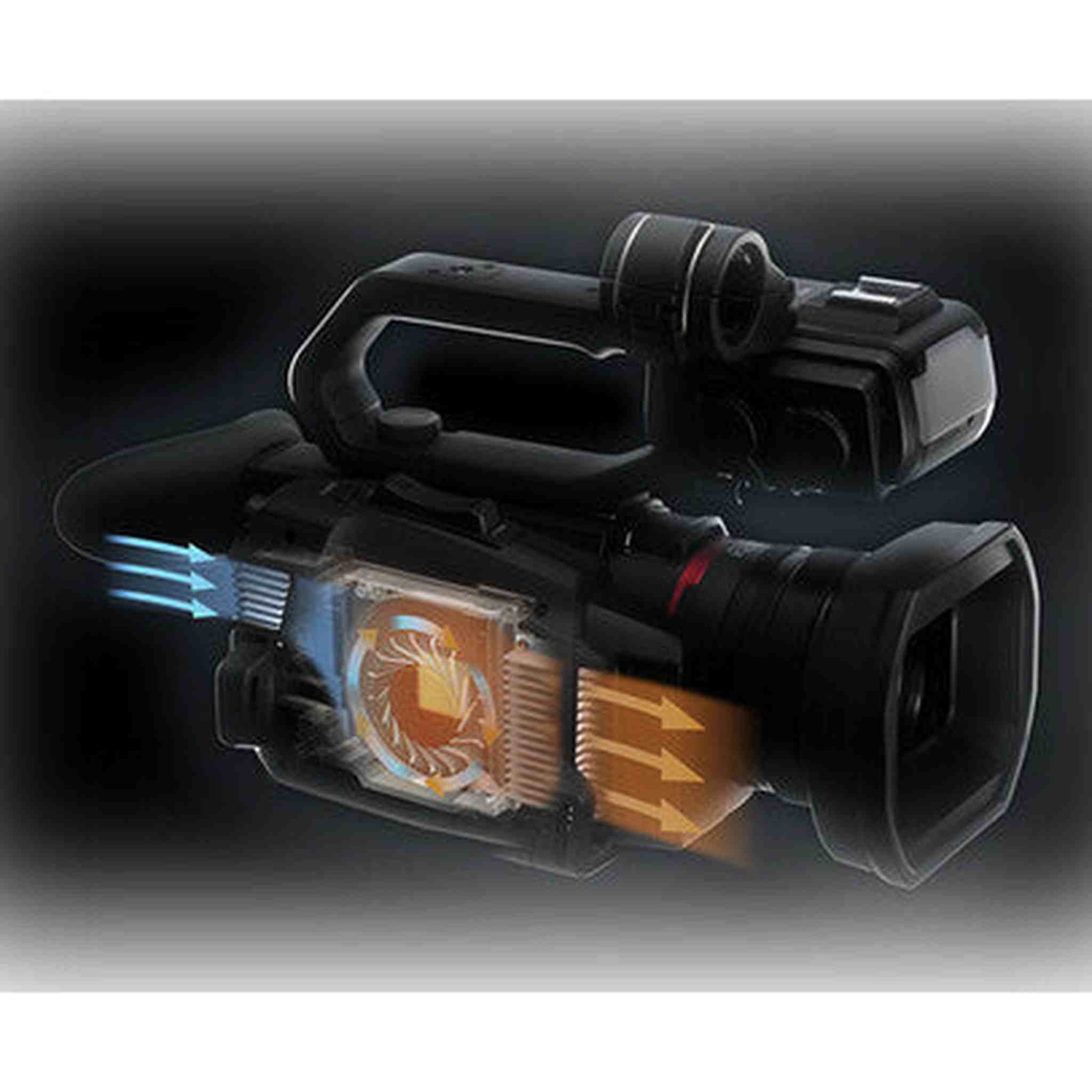 Panasonic AG-CX20 4K Professional Compact Camcorder with Rich Connectivity + 4K Monitor + More