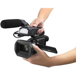 Panasonic AG-CX20 4K Professional Compact Camcorder with Rich Connectivity + 64GB Card + More