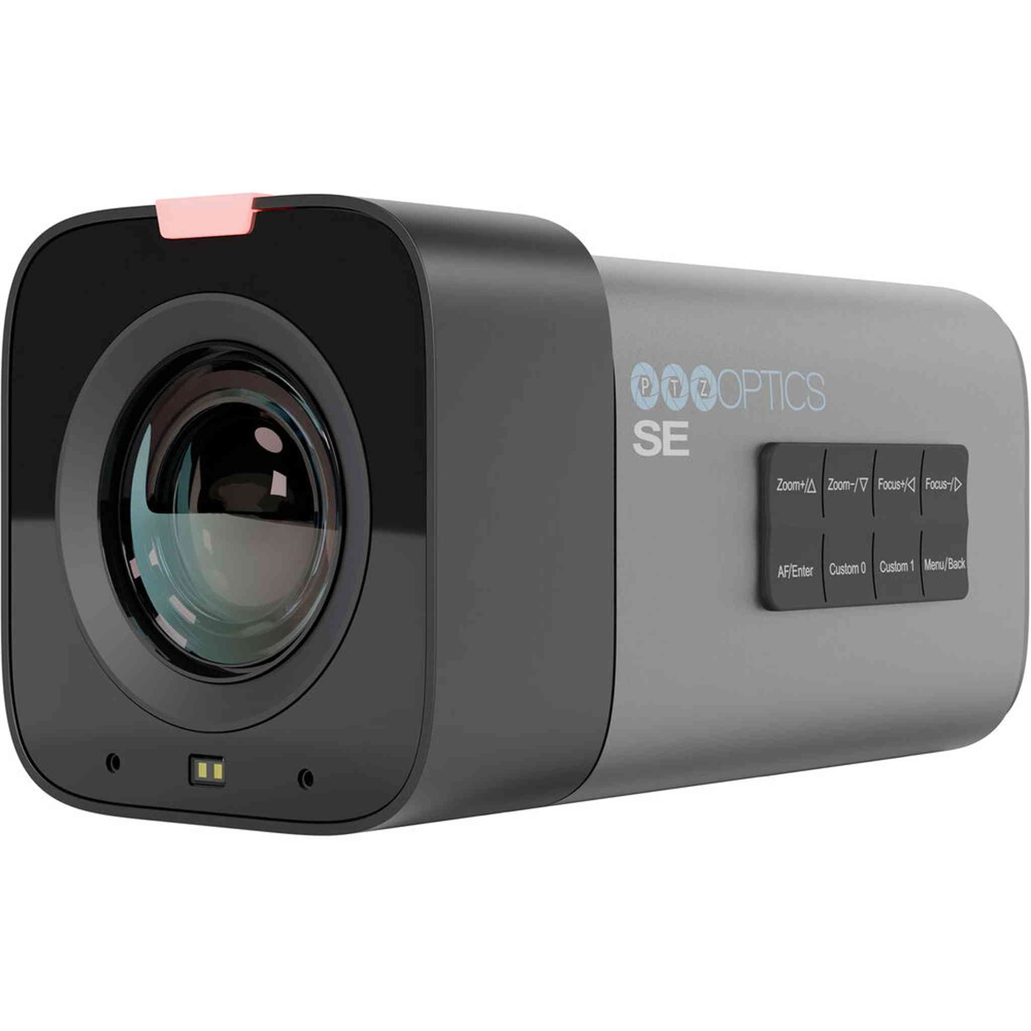 PTZOptics Studio SE Hive-Linked PTZ Camera w/ 20x Optical Zoom, HD Streaming– Gray | More