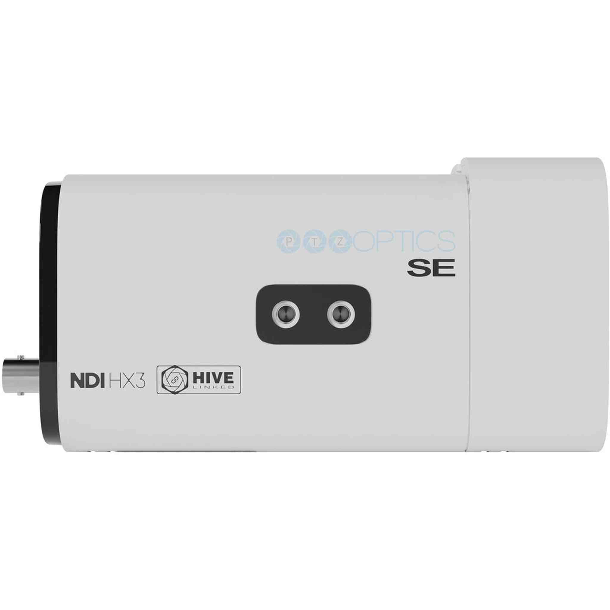 PTZOptics Studio SE Hive-Linked PTZ Camera w/ 20x Optical Zoom, HD Streaming–White | More