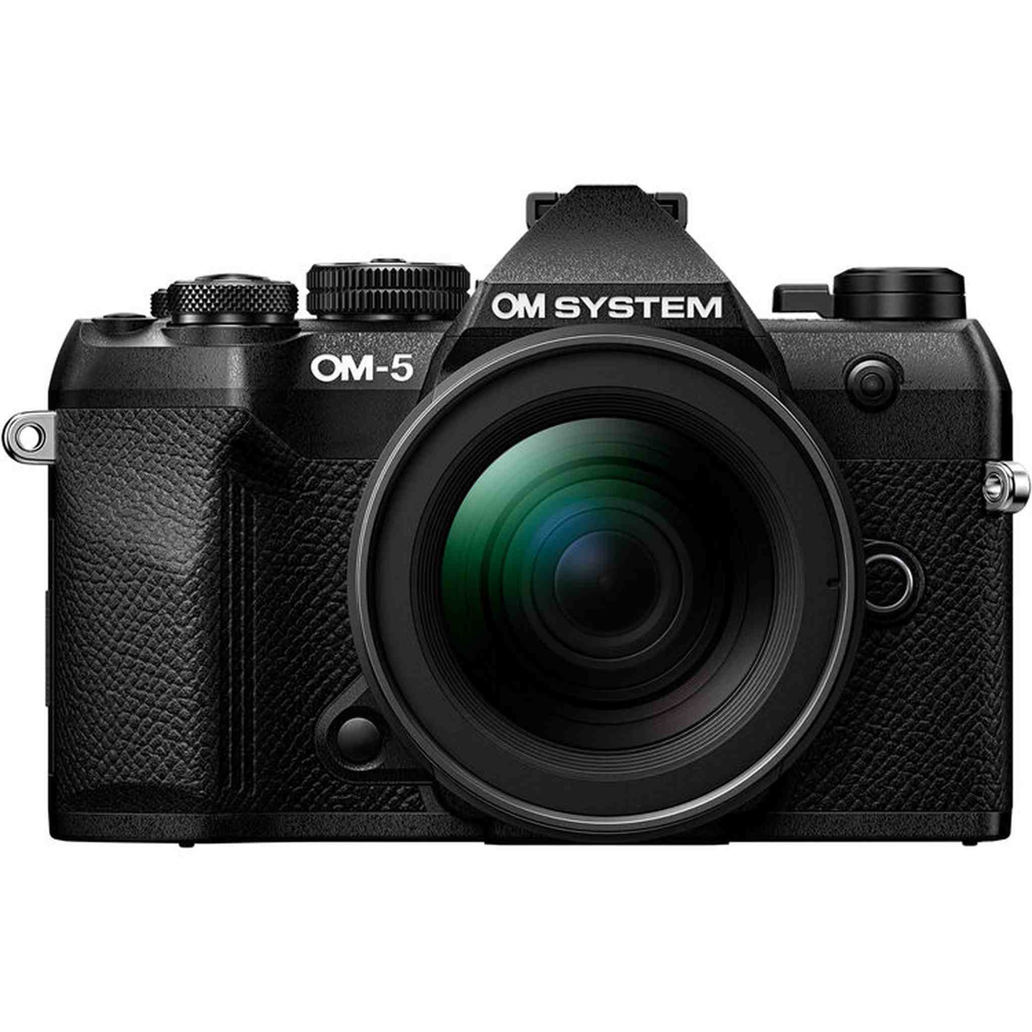 OM SYSTEM OM-5 Mark II Mirrorless Camera with 12-45mm f/4 PRO Lens Bundle + 64GB Card + Bag