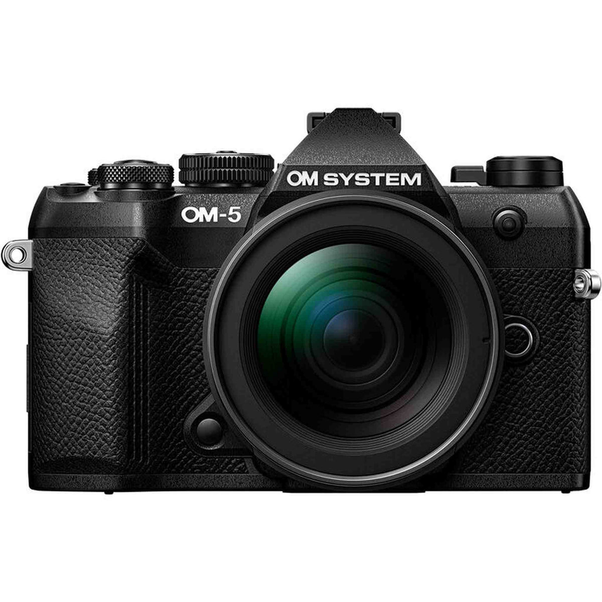 OM SYSTEM OM-5 Mark II Mirrorless Camera with 12-45mm f/4 PRO Lens Bundle + 64GB Card + Bag