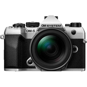 OM SYSTEM OM-5 Mark II Mirrorless Camera with 12-45mm f/4 PRO Lens Bundle + 64GB Card + Battery