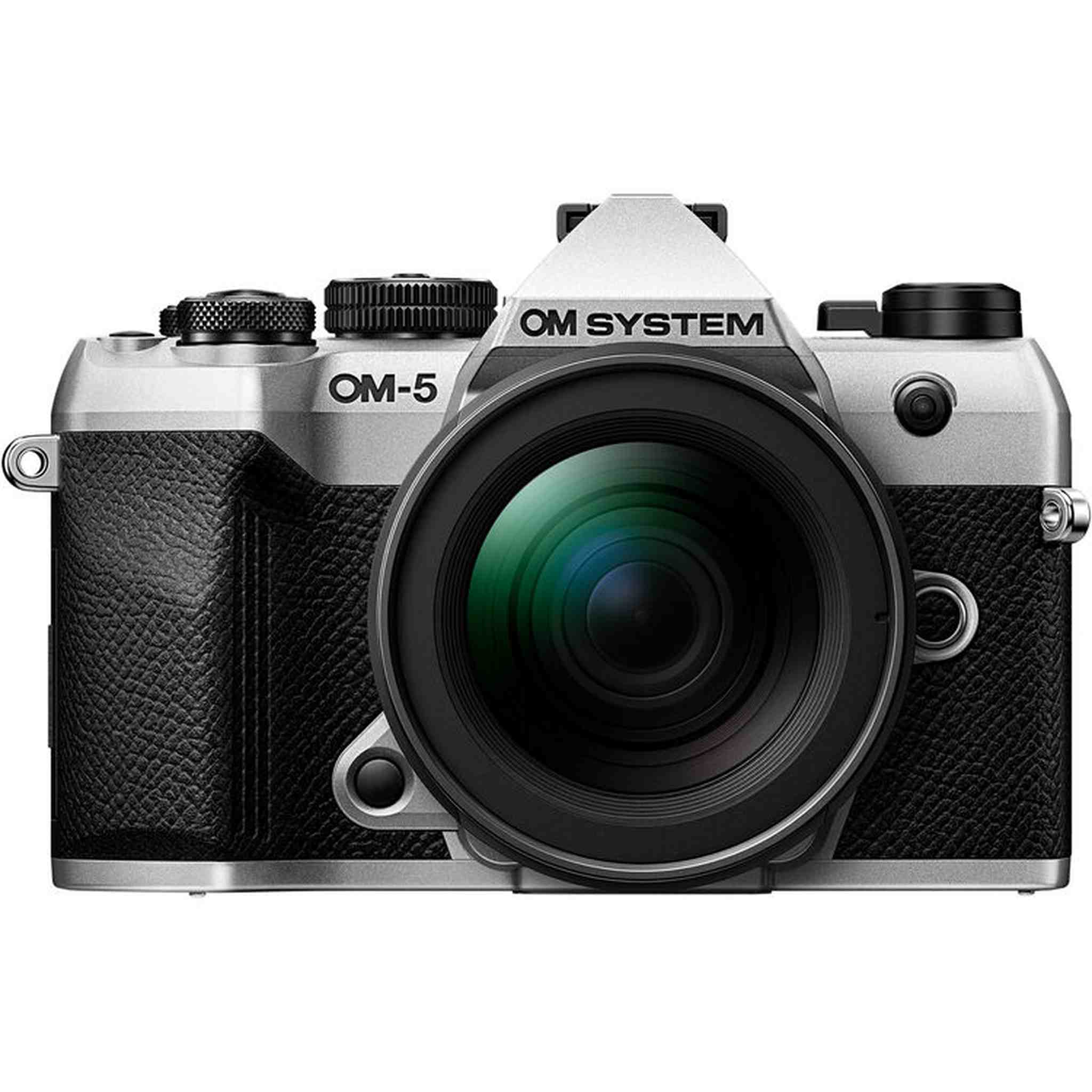 OM SYSTEM OM-5 Mark II Mirrorless Camera with 12-45mm f/4 PRO Lens Bundle + 64GB Card + Bag