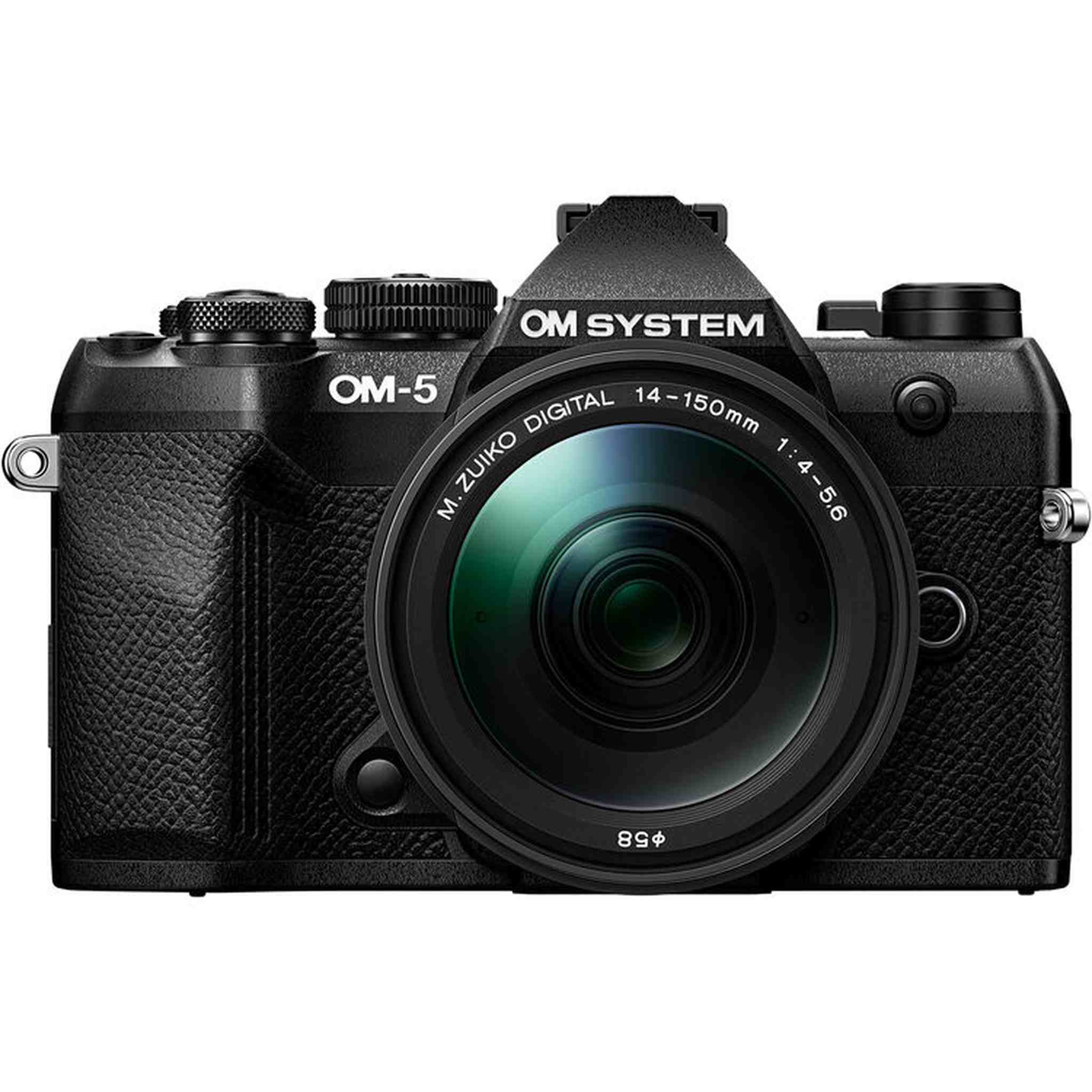 OM SYSTEM OM-5 Mark II Mirrorless Camera w/ 14-150mm f/4-5.6 II Lens + 64GB Card + Bag