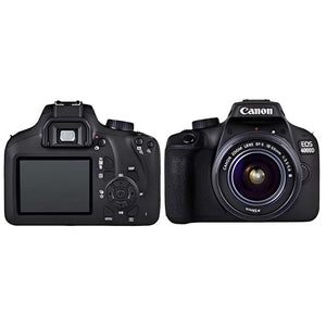 Canon EOS 4000D / Rebel T100 DSLR Camera with 18-55mm Lens 58mm Filters International Bundle Canon
