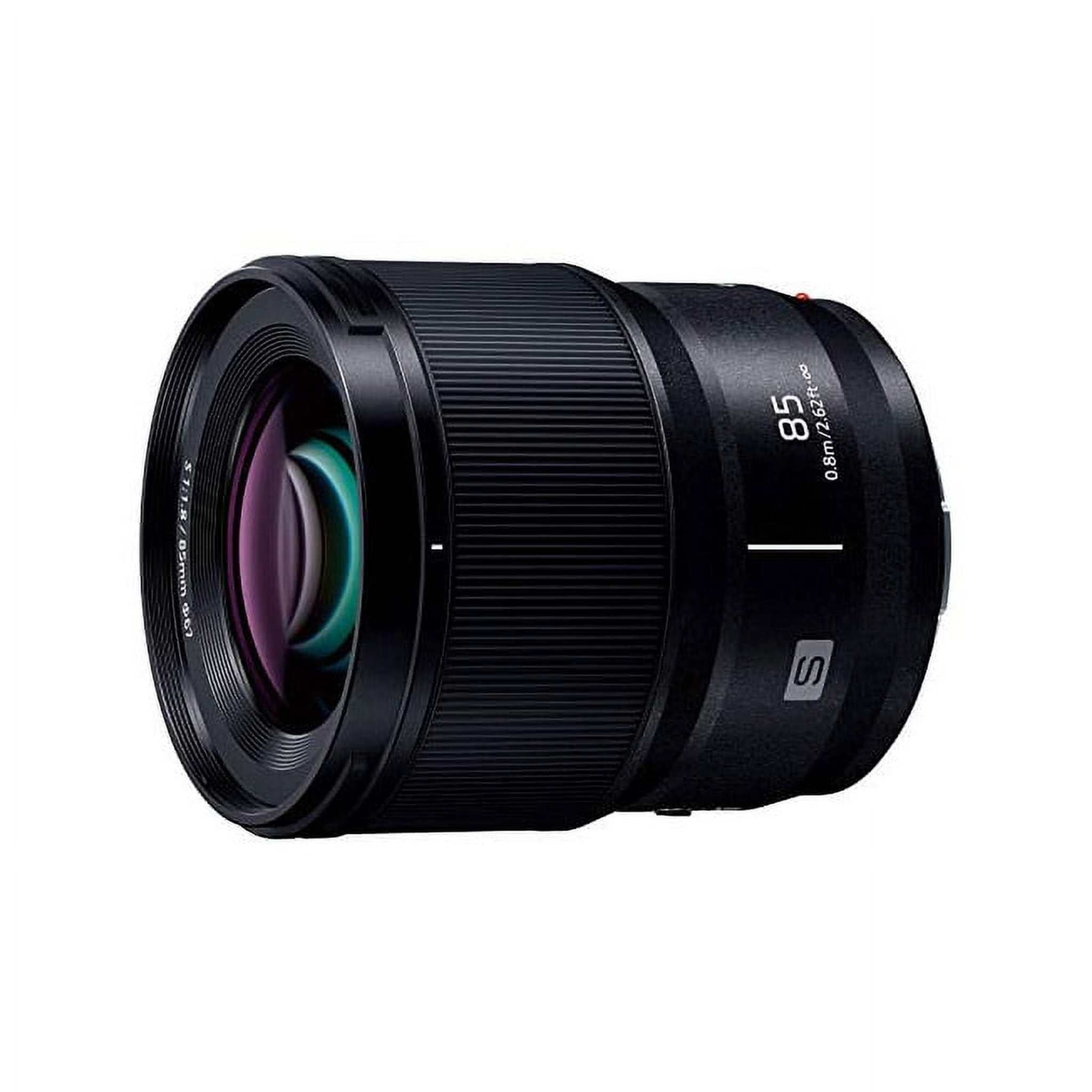 Panasonic S-S85 LUMIX S 85mm F1.8 Lens for Leica L-Mount Panasonic