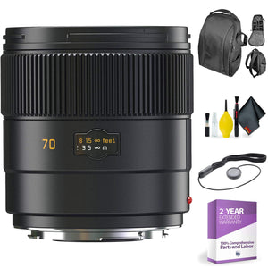 Leica Summarit-S 70mm f/2.5 ASPH Lens + Deluxe Lens Cleaning Kit Bundle