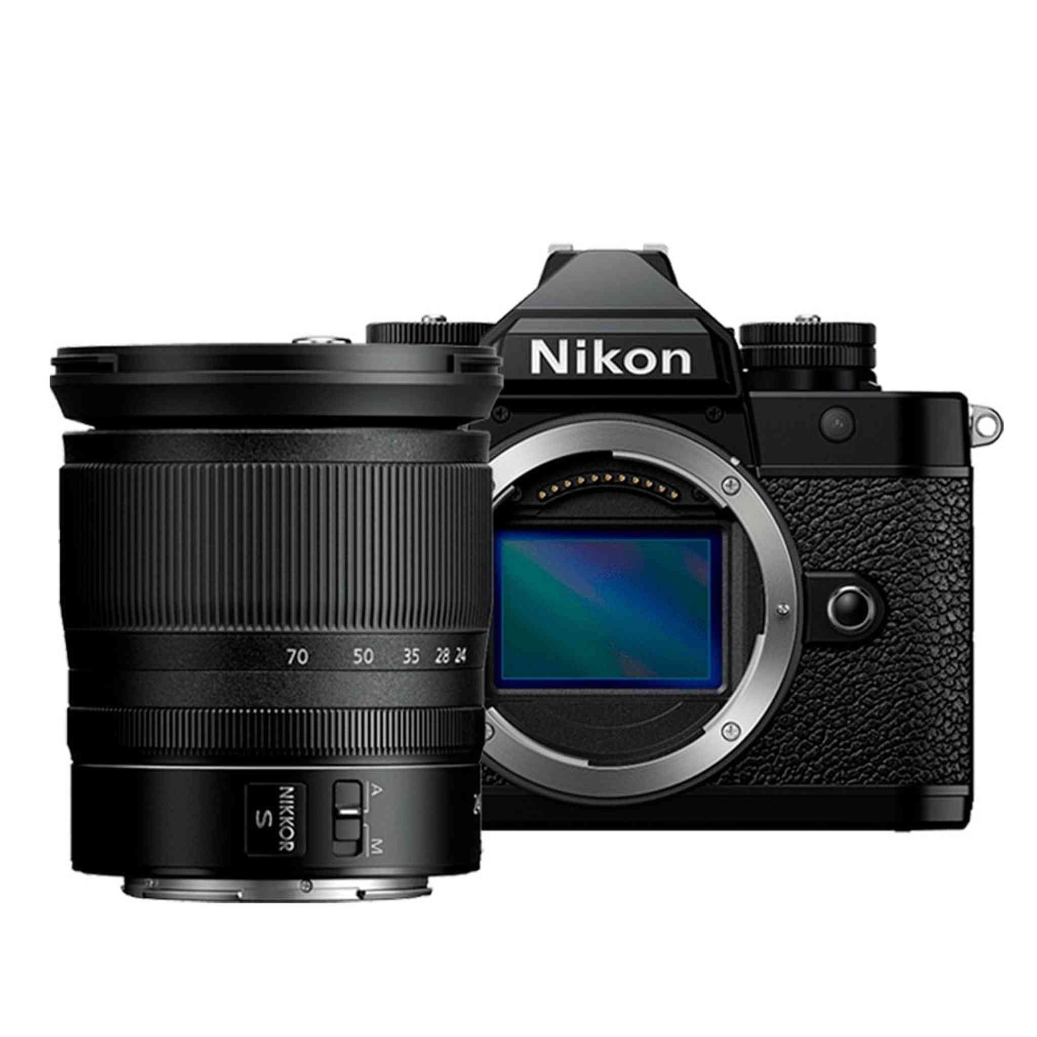 Nikon Z f with Zoom Lens | Full-Frame Mirrorless Stills/Video Camera with 24-70mm f/4 Lens International Version