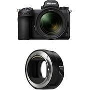 Nikon Z 6II FX-Format Mirrorless Camera Body w/NIKKOR Z 24-70mm f/4 S, Black with Nikon Mount Adapter FTZ II