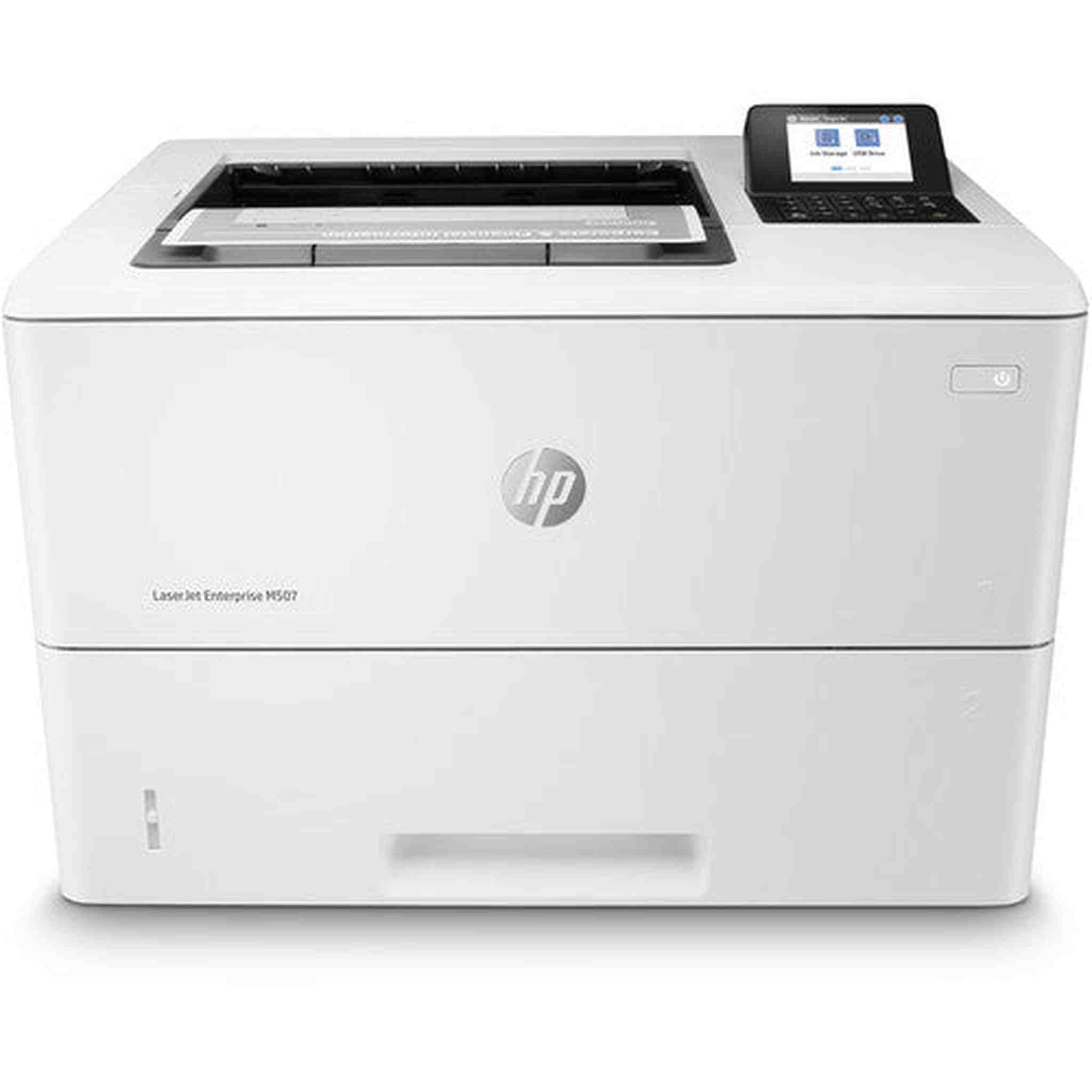 HP LaserJet Enterprise M507dn Monochrome Printer Bundle