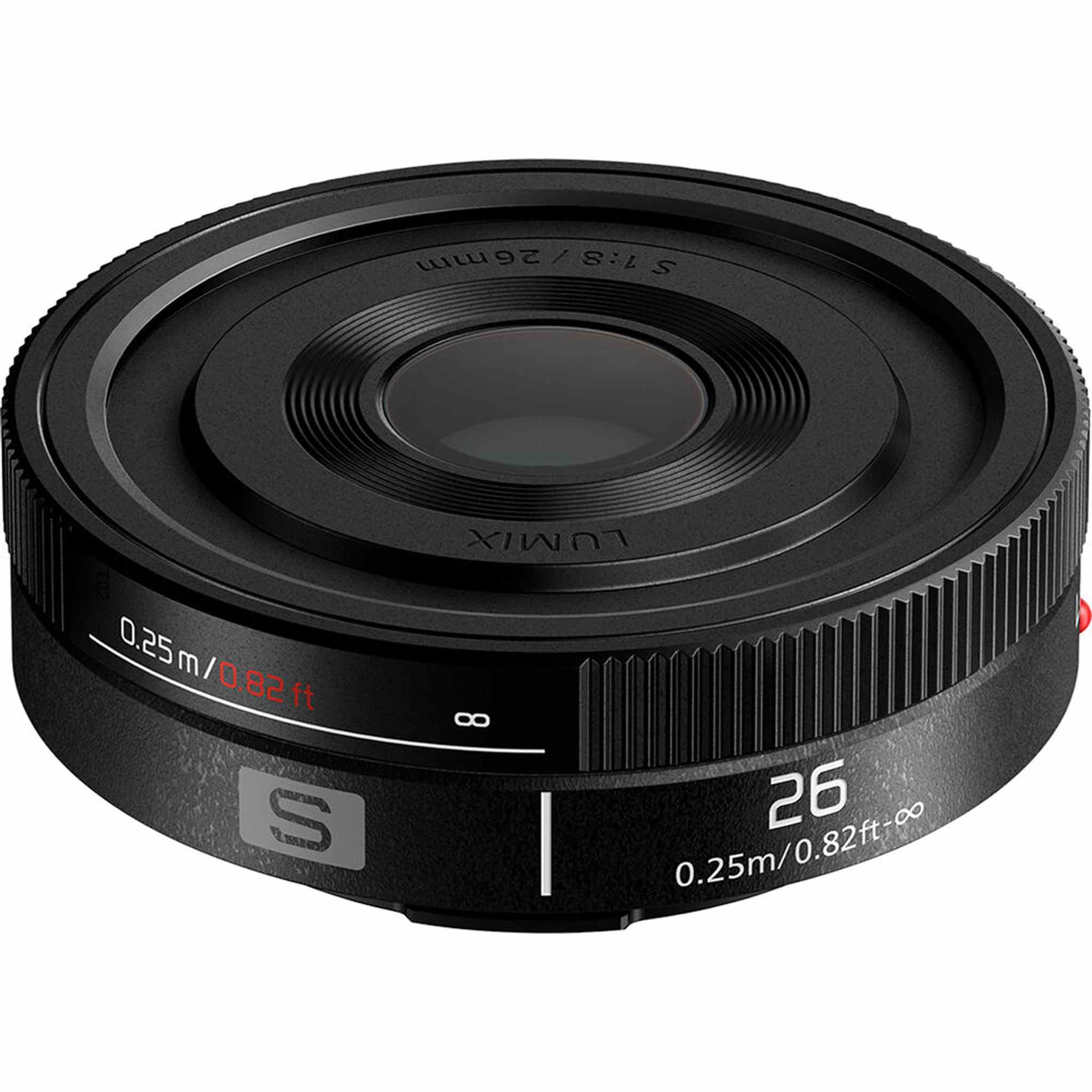Panasonic Lumix S 26mm f/8 Full Frame Lens L-Mount + Cleaning Kit + Cap Keeper Panasonic