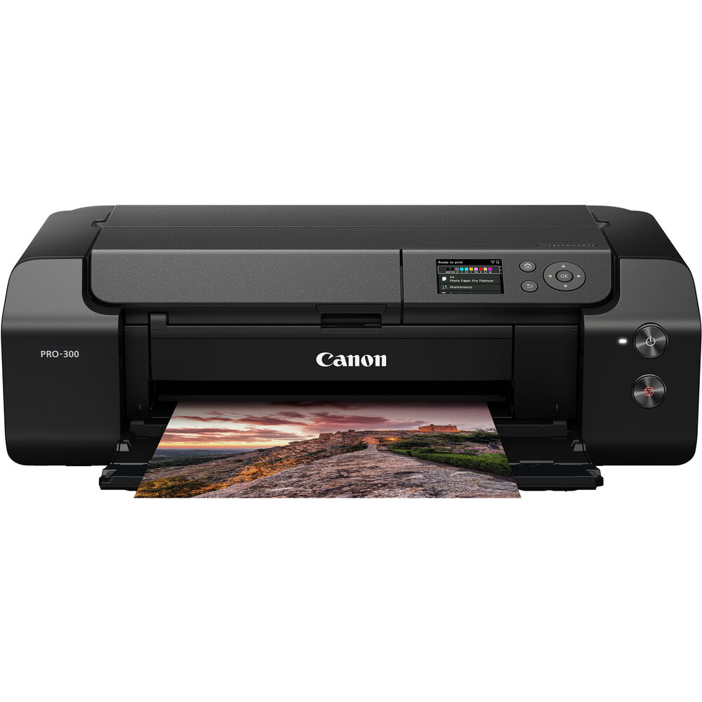 Canon imagePROGRAF PRO-300 13" Wide-Format Wireless Photographic Inkjet Printer + More