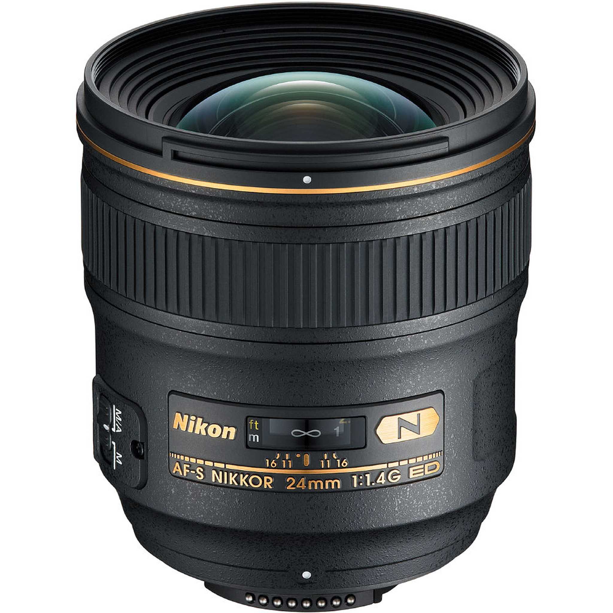Nikon AF-S NIKKOR 24mm f/1.4G ED Auto Focus Zoom Lens 2184 Bundle Nikon