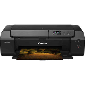 Canon PIXMA PRO-200S Wireless Printer | 13-Inch Photo, 8-Color Dye Ink, Compact - Bundle