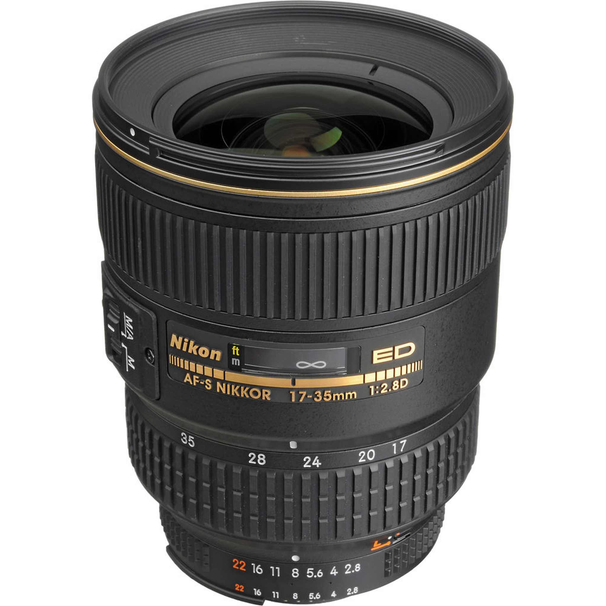 Nikon AF-S Wide-angle Zoom-NIKKOR 17-35mm f/2.8D IF-ED Lens + More Bundle Nikon