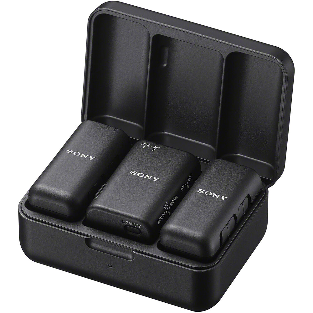 Sony ECM-W3 2-Person Wireless Mic System | Noise Reduction, Clear Audio + More