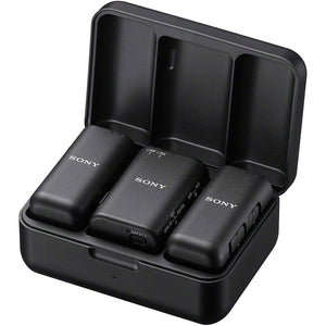 Sony ECM-W3 2-Person Wireless Mic System | Noise Reduction, Clear Audio + More