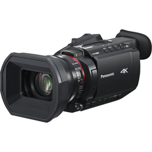 Panasonic HC-X1600 UHD 4K HDMI Lightweight Compact Camcorder with 24x Zoom + Mic - Bundle