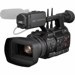 JVC GY-HC550 9.35MP 4K UHD Handheld 4K Broadcast Professional Camcorder + More