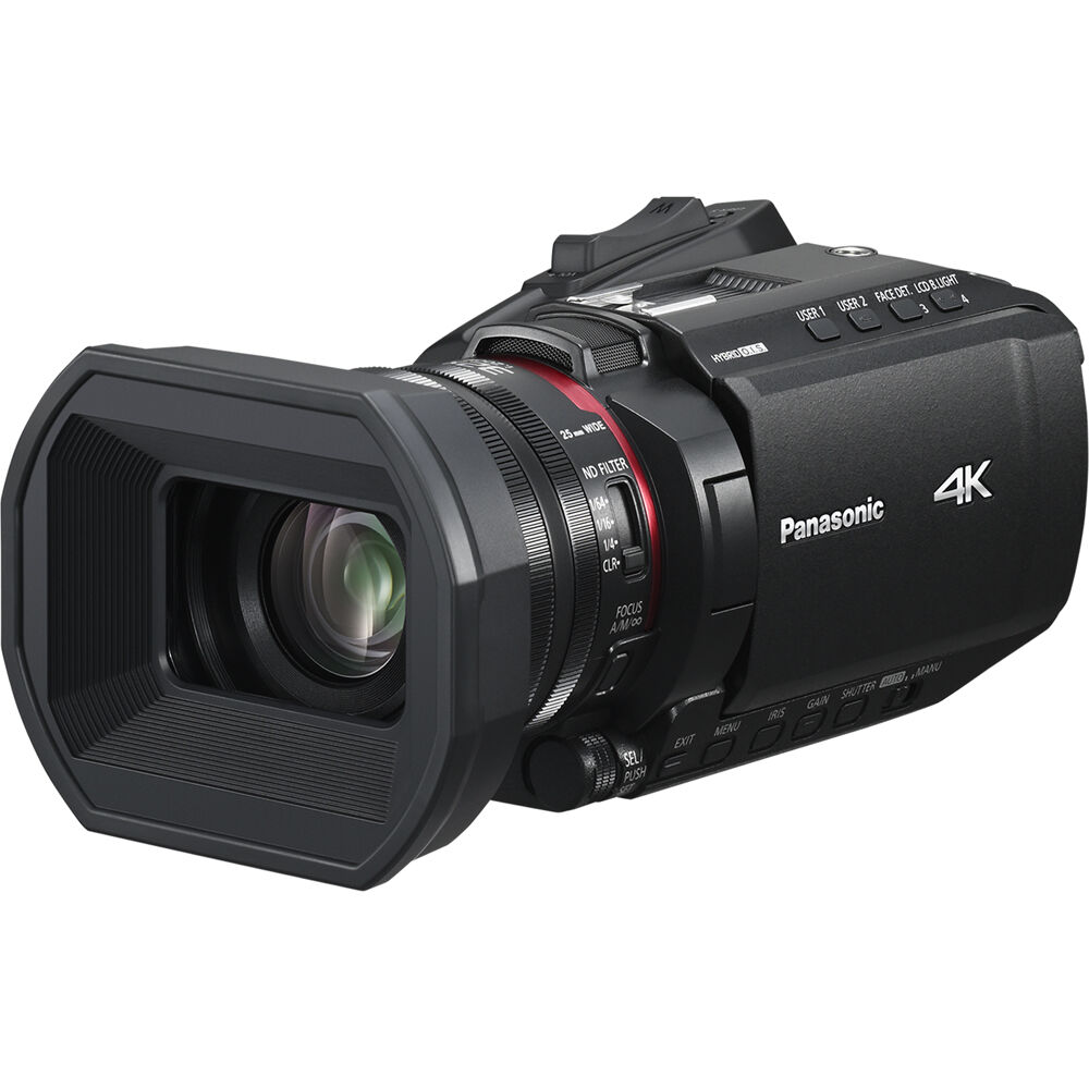 Panasonic HC-X1200 UHD 4K HDMI Lightweight Compact Camcorder with 24x Zoom + Case - Bundle