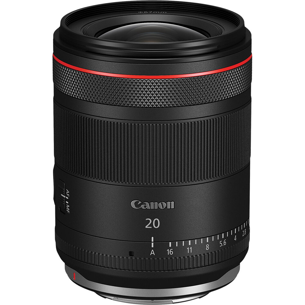 Canon RF 20mm f/1.4 L Lens | Full-Frame Ultra-Wide Prime, Weather-Sealed - Bundle