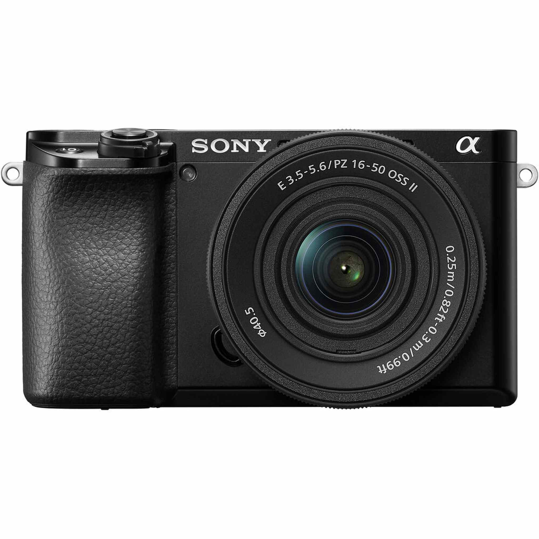 Sony a6100 Mirrorless Camera with 16-50mm f/3.5-5.6 II Lens + Photo Software - Bundle