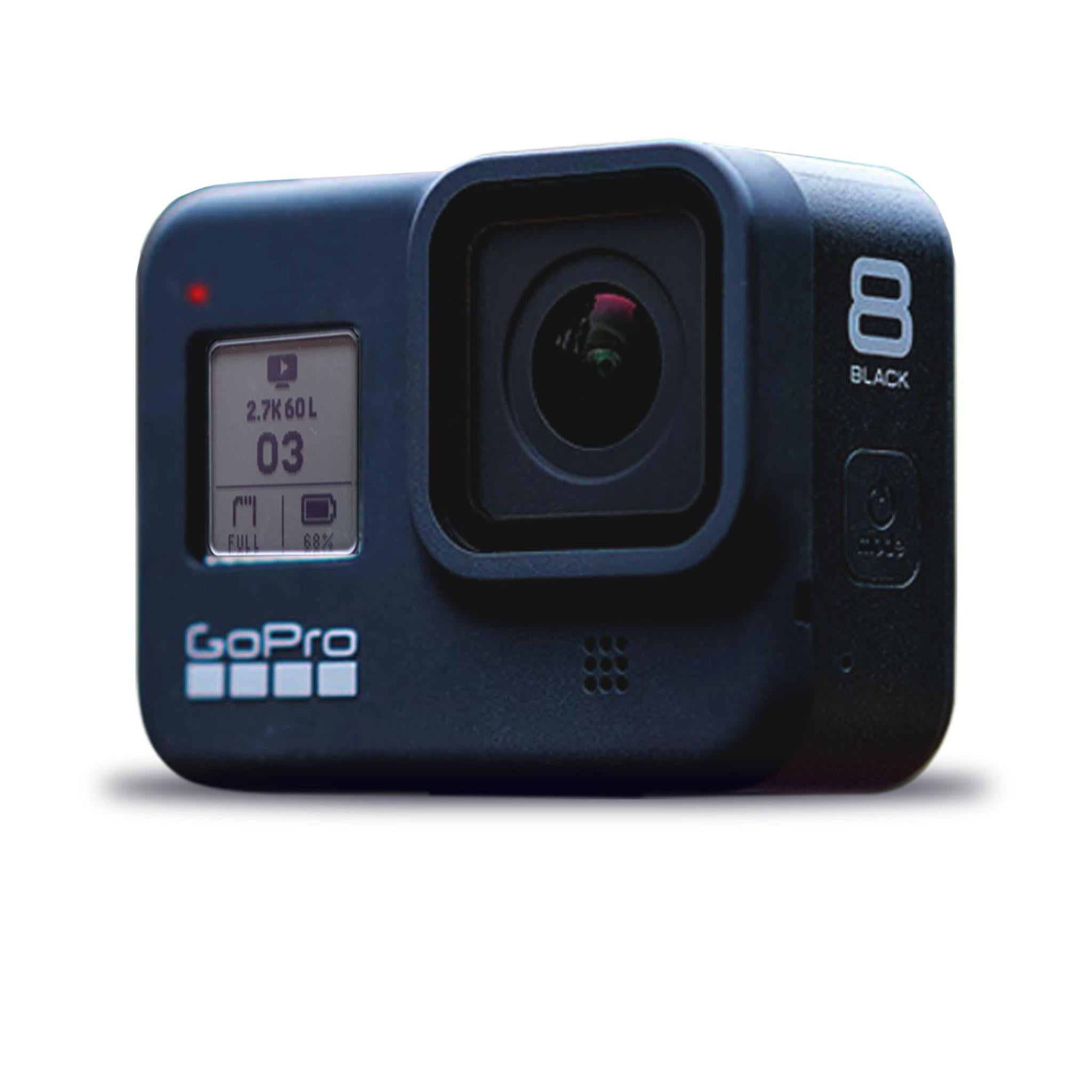GoPro HERO8 Black Digital Action Camera - With 128GB Card 50 Piece Accessory Kit - All You need Bundle - Used GoPro