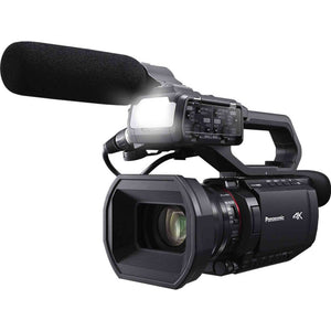 Panasonic HC-X2100 UHD 4K 3G-SDI/HDMI Pro Lightweight Camcorder with 24x Zoom - Bundle