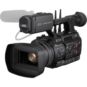 JVC GY-HC550 9.35MP 4K UHD Handheld 4K Broadcast Professional Camcorder + More