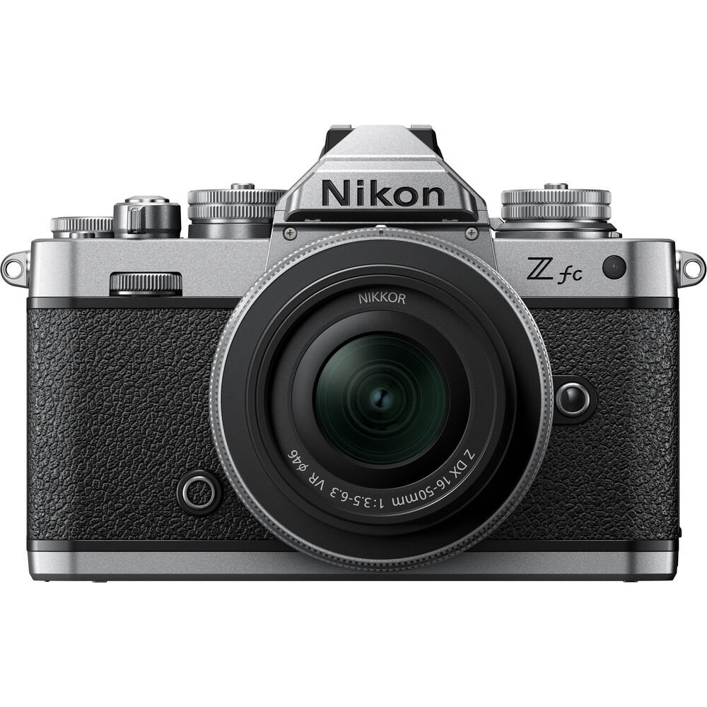 Nikon Zfc Mirrorless Camera with 16-50mm Lens Silver 1675 + FTZ II Adapter + More