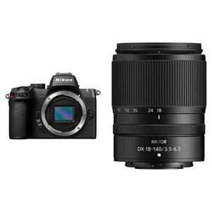 Nikon Z50 II Lightweight Mirrorless Camera with 18-140mm f/3.5-6.3 Lens Kit - Bundle