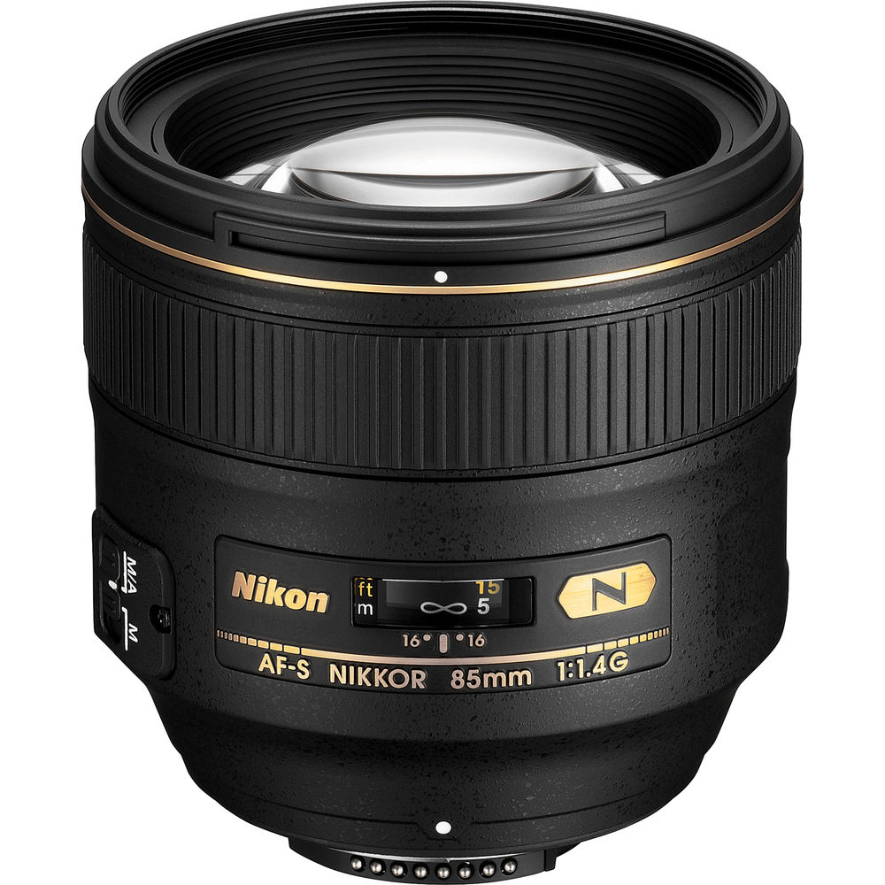 Nikon AF-S NIKKOR 85mm f/1.4G Auto Focus Lens (2195) Bundle