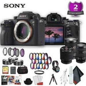 Sony Alpha a9 Mirrorless Digital Camera Body Only International Model Ultimate Accessory Bundle w/ 3 Lens Sony