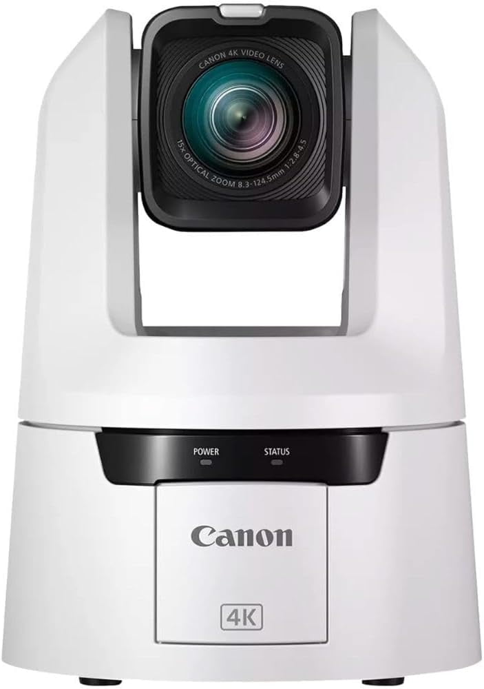 Canon CR-N500 Professional 4K NDI PTZ Camera White 4839C002