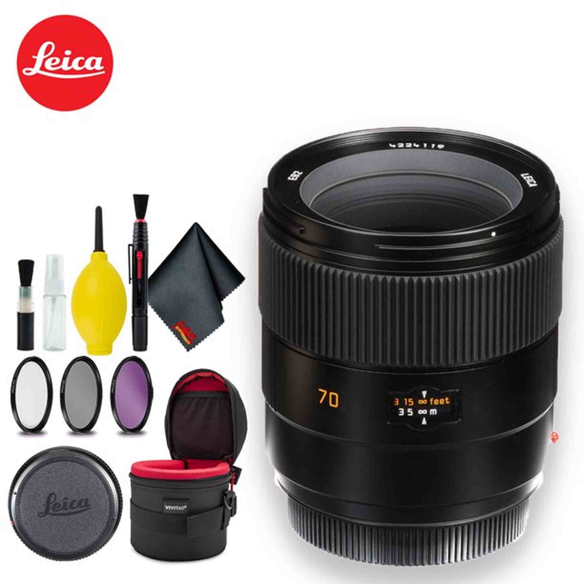 Leica Summarit-S 70mm f/2.5 ASPH Lens - Standard Bundle Leica