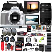 Canon EOS 250D / Rebel SL3 DSLR Camera (Body Only) + Canon Lens + More Bundle