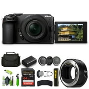 Nikon Z30 Lightweight Mirrorless Camera with 16-50mm Zoom Lens 1749 Bundle