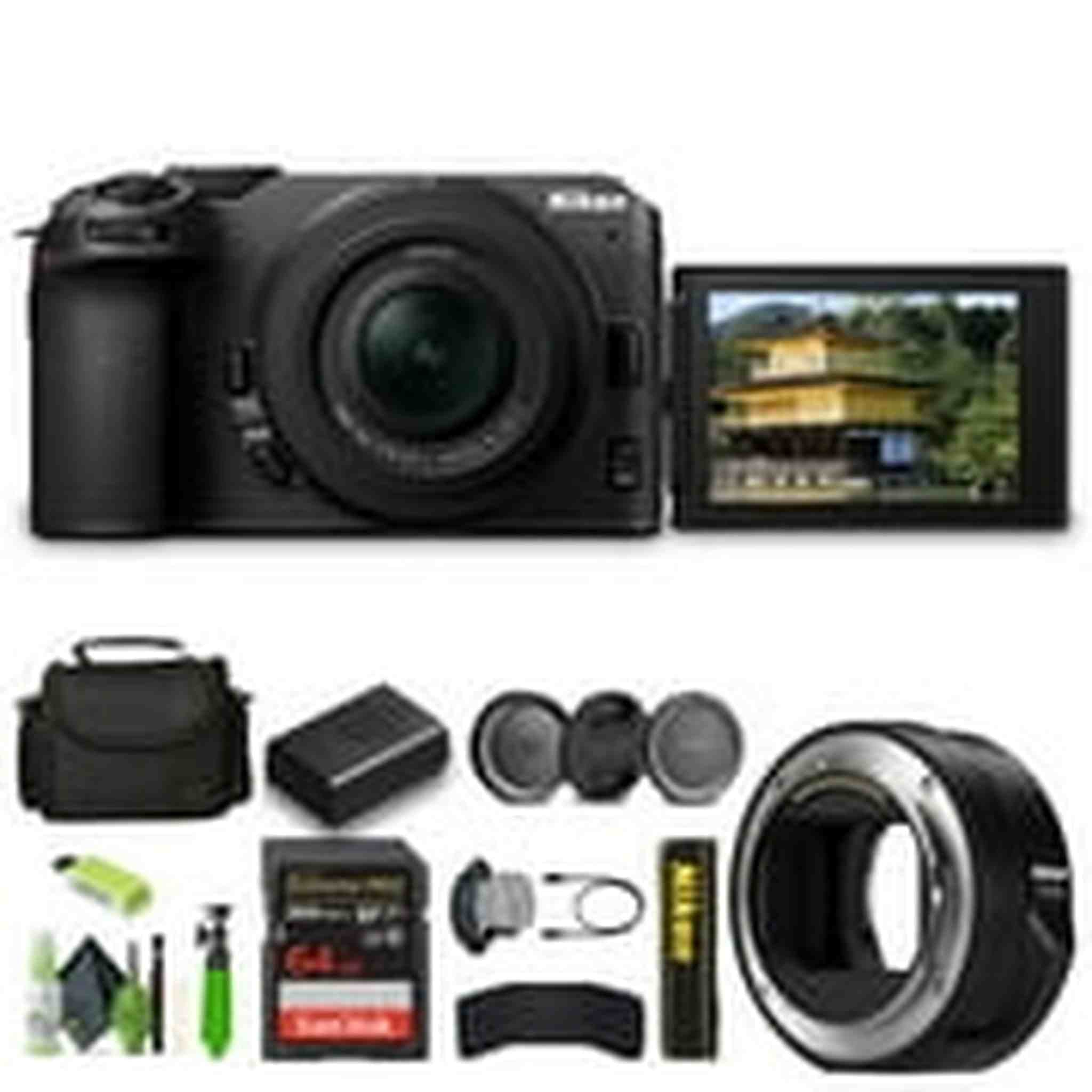 Nikon Z30 Lightweight Mirrorless Camera with 16-50mm Zoom Lens 1749 Bundle Nikon