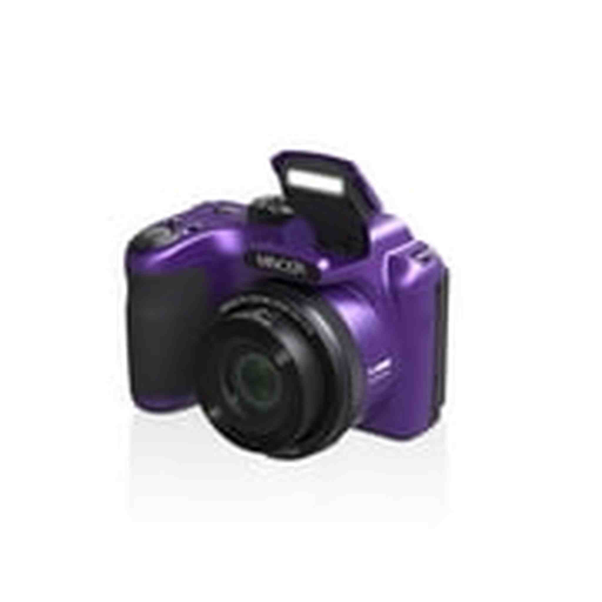 Minolta 20 Mega Pixels 26x Optical Zoom Digital Camera with 1080p FHD Video, Purple Konica Minolta