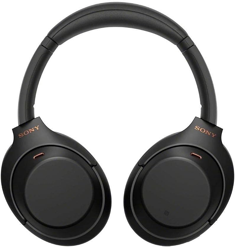 Sony WH-1000XM4 Wireless Industry Leading Noise Canceling Overhead Headphones with Mic for Phone-Call and Alexa Voice Control, Black